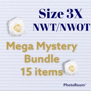 NWT / NWOT / Size 3X / 15 Item Mystery Bundle